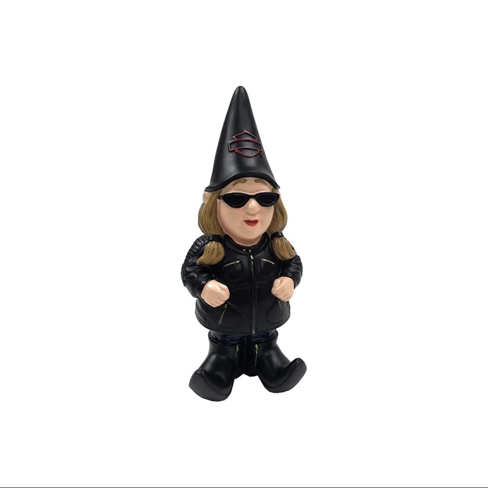 Harley Davidson Girl Gnome